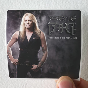 Sebastian Bach Kicking Screaming Album Cover Sticker Sebastian Bach Kicking Screaming Album Cover Sticker