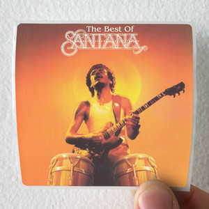 Santana The Best Of Santana Album Cover Sticker Santana The Best Of Santana Album Cover Sticker