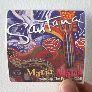 Santana Maria Maria Album Cover Sticker