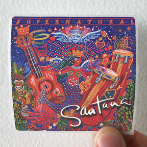 Santana Supernatural Album Cover Sticker