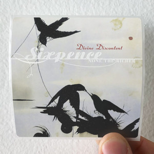 Sixpence None the Richer Divine Discontent Album Cover Sticker Sixpence None the Richer Divine Discontent Album Cover Sticker