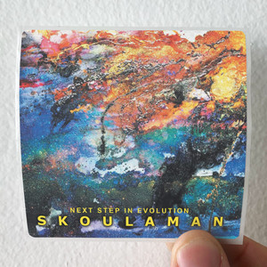 Skoulaman Next Step In Evolution Album Cover Sticker