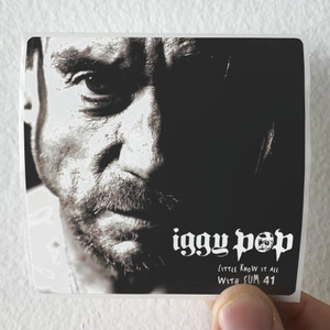 Sum 41 Little Know It All Album Cover Sticker Sum 41 Little Know It All Album Cover Sticker