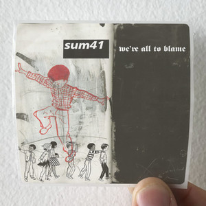 Sum 41 Were All To Blame Album Cover Sticker