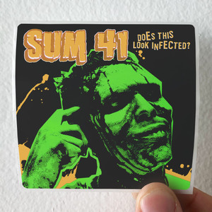 Sum 41 Does This Look Infected 2 Album Cover Sticker Sum 41 Does This Look Infected 2 Album Cover Sticker