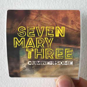 Seven Mary Three Cumbersome Album Cover Sticker Seven Mary Three Cumbersome Album Cover Sticker
