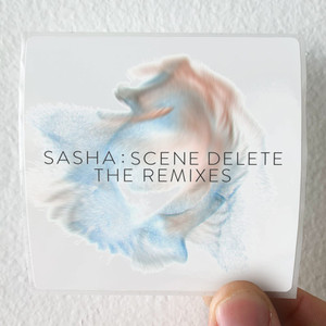 Sasha Scene Delete The Remixes Album Cover Sticker Sasha Scene Delete The Remixes Album Cover Sticker