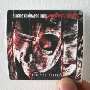 Suicide Commando When Evil Speaks 1 Album Cover Sticker