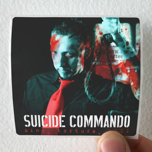 Suicide Commando Bind Torture Kill Album Cover Sticker