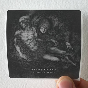 Svart Crown Witnessing The Fall Album Cover Sticker