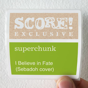 Superchunk I Believe In Fate Sebadoh Cover Album Cover Sticker Superchunk I Believe In Fate Sebadoh Cover Album Cover Sticker