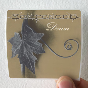 Sentenced Down 1 Album Cover Sticker