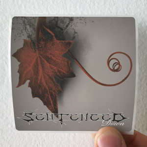 Sentenced Down Reissue Album Cover Sticker