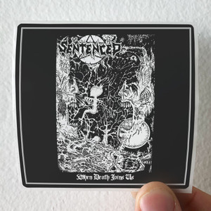 Sentenced When Death Join Us Album Cover Sticker