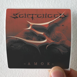 Sentenced Amok Love Death Album Cover Sticker Sentenced Amok Love Death Album Cover Sticker