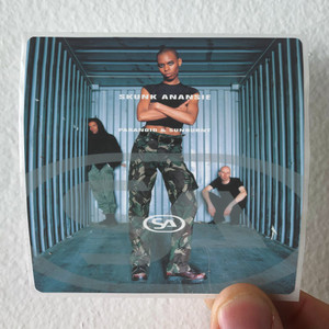 Skunk Anansie Paranoid Sunburnt Album Cover Sticker Skunk Anansie Paranoid Sunburnt Album Cover Sticker