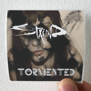 Staind Tormented 1 Album Cover Sticker Staind Tormented 1 Album Cover Sticker