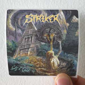 Striker City Of Gold Album Cover Sticker