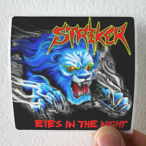 Striker Eyes In The Night Album Cover Sticker
