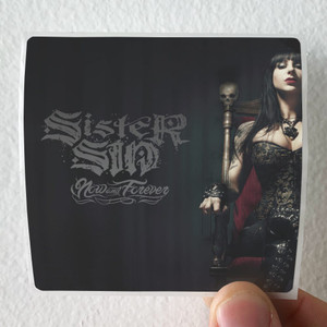 Sister Sin Now And Forever Album Cover Sticker