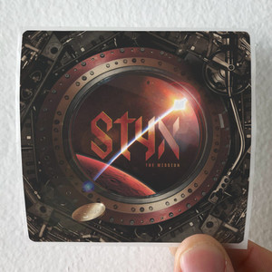 Styx The Mission Album Cover Sticker Styx The Mission Album Cover Sticker
