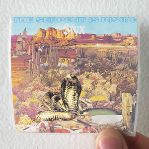 Styx The Serpent Is Rising Album Cover Sticker