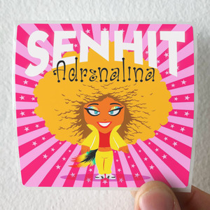Senit Adrenalina 1 Album Cover Sticker Senit Adrenalina 1 Album Cover Sticker