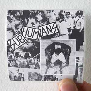 Subhumans Reason For Existence Album Cover Sticker