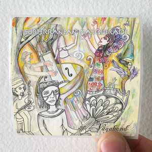 Subterranean Masquerade Vagabond Album Cover Sticker Subterranean Masquerade Vagabond Album Cover Sticker