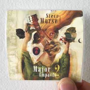 Steve Morse Major Impacts Ii Album Cover Sticker Steve Morse Major Impacts Ii Album Cover Sticker