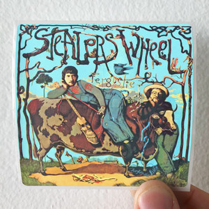 Stealers Wheel Ferguslie Park Album Cover Sticker Stealers Wheel Ferguslie Park Album Cover Sticker