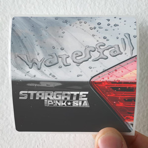 StarGate Waterfall Album Cover Sticker StarGate Waterfall Album Cover Sticker