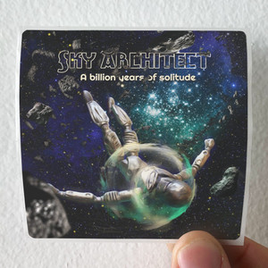 Sky Architect A Billion Years Of Solitude Album Cover Sticker
