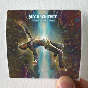 Sky Architect A Dying Mans Hymn Album Cover Sticker