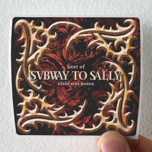 Subway to Sally Kleid Aus Rosen Best Of Subway To Sally Album Cover Sticker