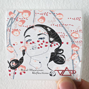 Steve Vai Real Illusions Reflections Album Cover Sticker Steve Vai Real Illusions Reflections Album Cover Sticker