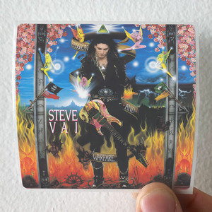 Steve Vai Passion And Warfare Album Cover Sticker Steve Vai Passion And Warfare Album Cover Sticker