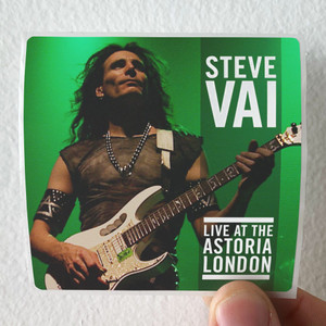 Steve Vai Live At The Astoria London Album Cover Sticker Steve Vai Live At The Astoria London Album Cover Sticker