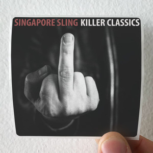 Singapore Sling Killer Classics Album Cover Sticker Singapore Sling Killer Classics Album Cover Sticker