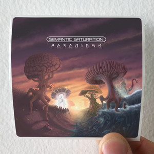 Semantic Saturation Paradigms Album Cover Sticker Semantic Saturation Paradigms Album Cover Sticker