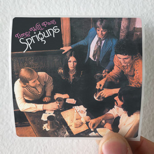 Spriguns Time Will Pass Album Cover Sticker