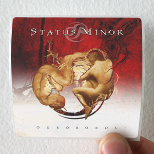 Status Minor Ouroboros Album Cover Sticker Status Minor Ouroboros Album Cover Sticker