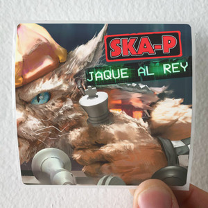 Ska-P Jaque Al Rey Album Cover Sticker Ska-P Jaque Al Rey Album Cover Sticker