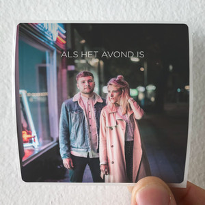 Suzan and Freek Als Het Avond Is Album Cover Sticker Suzan and Freek Als Het Avond Is Album Cover Sticker