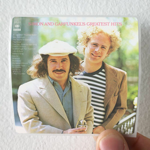 Simon and Garfunkel Greatest Hits 1 Album Cover Sticker Simon and Garfunkel Greatest Hits 1 Album Cover Sticker