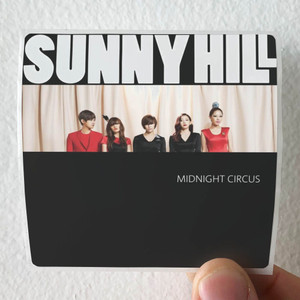 Sunny Hill Midnight Circus Album Cover Sticker