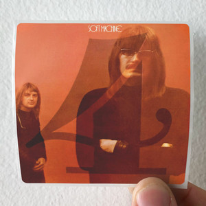 Soft Machine Fourth Album Cover Sticker Soft Machine Fourth Album Cover Sticker