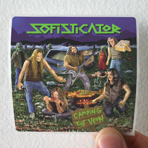 Sofisticator Camping The Vein 1 Album Cover Sticker