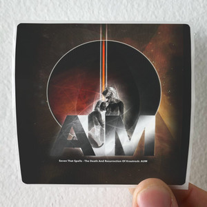 Seven That Spells The Death And Resurrection Of Krautrock Aum Album Cover Sticker