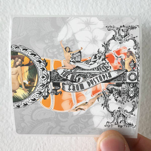 Seven That Spells The Men From Dystopia Album Cover Sticker Seven That Spells The Men From Dystopia Album Cover Sticker